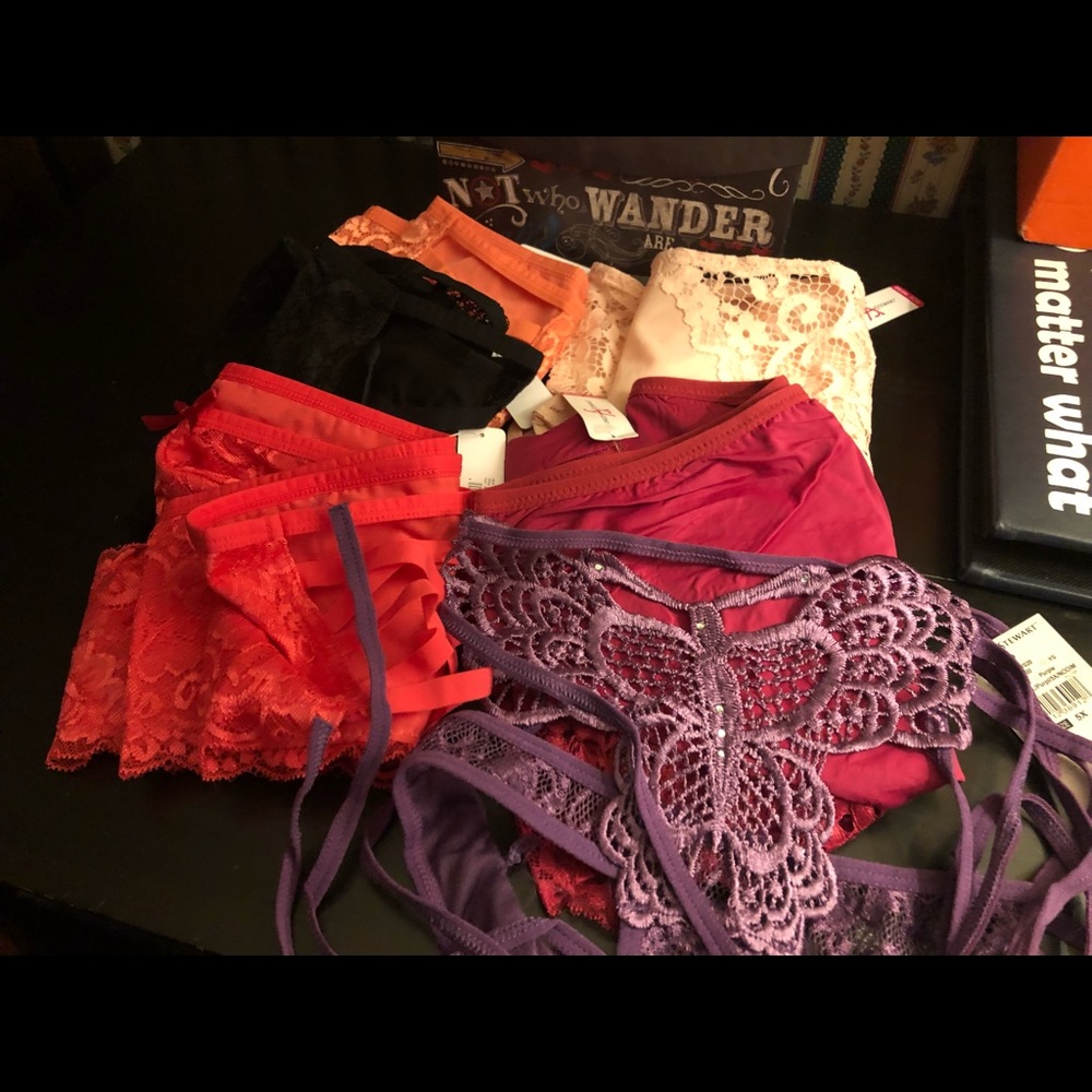 NWT PLUS SIZE 30/32 Ashley Stewart sexy panties bundle